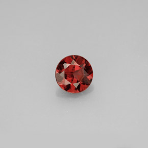 Granato almandino naturale rosso da 0,96 ct, taglio rotondo, VS