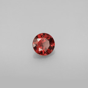 Granato almandino naturale rosso da 0,96 ct, taglio rotondo, VS