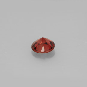 Granato almandino naturale rosso da 0,96 ct, taglio rotondo, VS