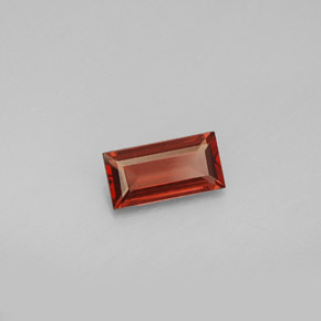 Granato Almandino Rosso scuro naturale da 0.84 ct, Taglio a baguette, VS