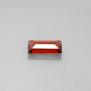 Granato almandino naturale rosso da 1,10 ct, baguette, VS