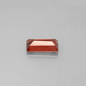 Granato almandino naturale rosso da 1,05 ct, baguette, VS