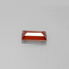Granato almandino naturale rosso da 1,00 ct, baguette, VS
