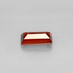 Granato almandino naturale rosso da 1,18 ct, baguette, VVS-VS