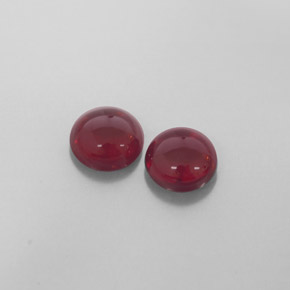 Granato almandino naturale rosso da  ct, trasparente, trasparente/traslucido