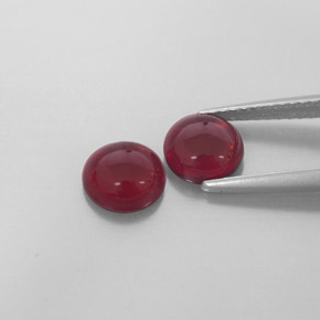 Granato almandino naturale rosso da  ct, trasparente, trasparente/traslucido