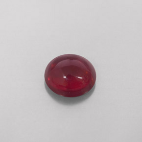 Granato Almandino Rosso scuro naturale da 3.60 ct, Trasparente, Trasparente/Traslucido