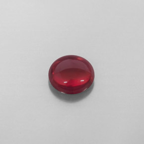 Granato Almandino Rosso scuro naturale da 2.36 ct, Trasparente, Trasparente/Traslucido