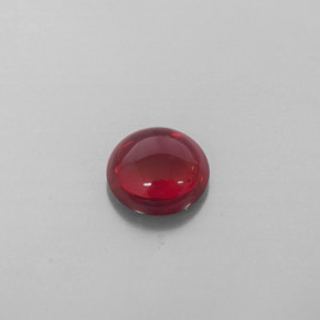 Granato Almandino Rosso scuro naturale da 2.54 ct, Trasparente, Trasparente/Traslucido