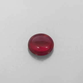 Granato almandino rosso intenso naturale da 2,32 ct, trasparente, trasparente/traslucido
