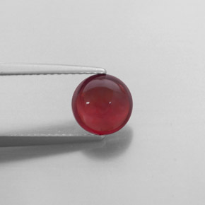 Granato almandino naturale rosso da 2,08 ct, trasparente, trasparente/traslucido