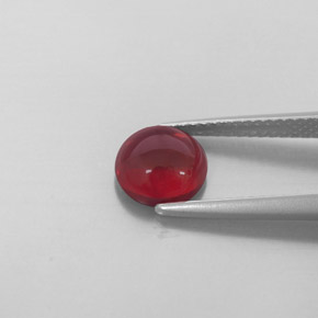 Granato almandino naturale rosso da 2,08 ct, trasparente, trasparente/traslucido