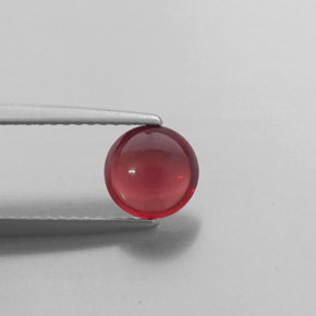 Granato Almandino Rosso scuro naturale da 1.31 ct, Trasparente, Trasparente/Traslucido