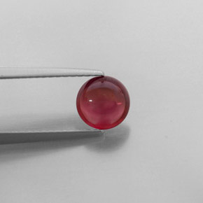 Granato Almandino Rosso naturale da 1.45 ct, Trasparente, Trasparente/Traslucido