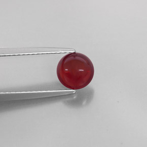 Granato Almandino Rosso naturale da 1.44 ct, Trasparente, Trasparente/Traslucido