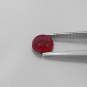 Granato Almandino Rosso naturale da 1.44 ct, Trasparente, Trasparente/Traslucido