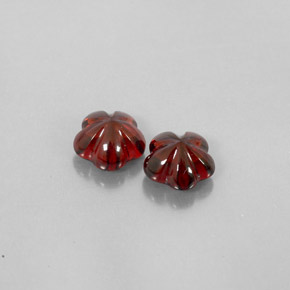 Granato almandino naturale rosso da  ct, trasparente, trasparente/traslucido