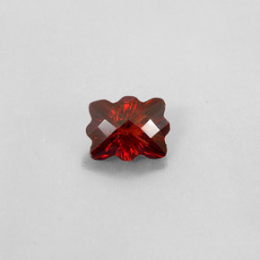 Granato Almandino Rosso scuro naturale da 1,87 ct, Trasparente, Trasparente/Traslucido