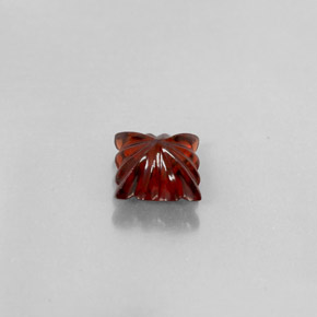 Granato almandino naturale rosso da 2,21 ct, trasparente, trasparente/traslucido