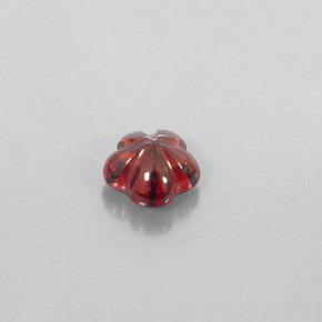 Granato Almandino Rosso scuro naturale da 1.73 ct, Trasparente, Trasparente/Traslucido