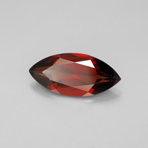 Granato almandino naturale rosso da 2,97 ct, marchesa, VVS-VS