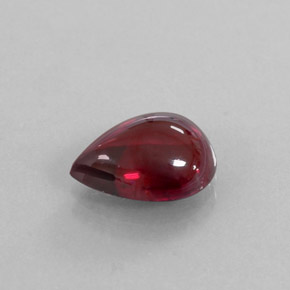 Granato Almandino Rosso scuro naturale da 4.76 ct, Trasparente, Trasparente/Traslucido
