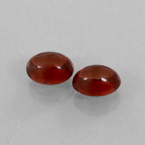 Granato almandino naturale rosso da  ct, trasparente, trasparente/traslucido