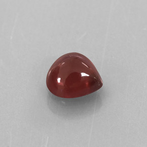 Granato Almandino Rosso scuro naturale da 0.70 ct, Trasparente, Trasparente/Traslucido