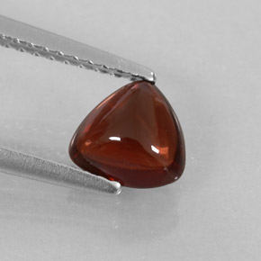 Granato almandino naturale rosso da 1,17 ct, trasparente, trasparente/traslucido
