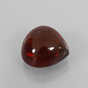 Granato Almandino Rosso scuro naturale da 2.22 ct, Trasparente, Trasparente/Traslucido