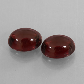 Granato almandino naturale rosso da  ct, trasparente, trasparente/traslucido