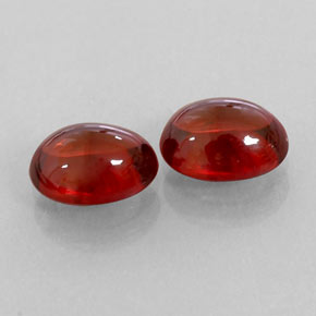 Gemme di Granato Almandino Rosso scuro naturale da  ct, Trasparente, Trasparente/Traslucido