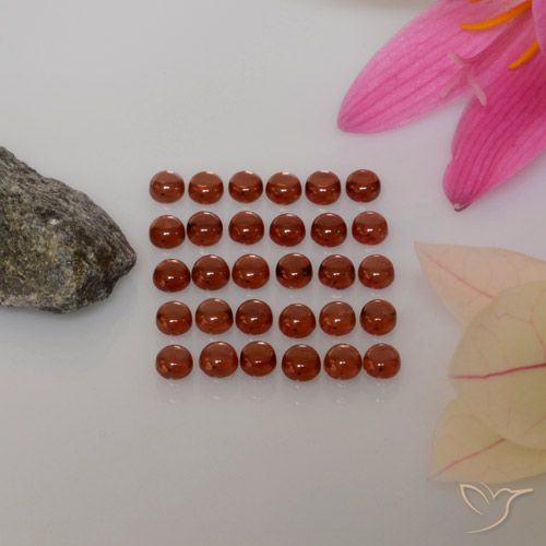5.86ctw Naturale Rosso rosa scuro Granato Almandino, Rotondo, Trasparente