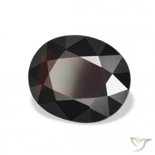 Granato Almandino Rosso scuro naturale da 3.57 ct, Ovale, VVS-VS