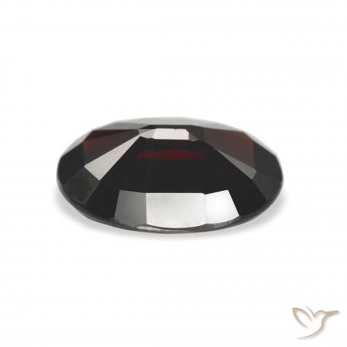 Granato Almandino Rosso scuro naturale da 3.57 ct, Ovale, VVS-VS