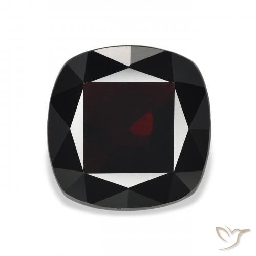 9.69ct Naturale Rosso nerastro Granato Almandino, Cuscino, VVS-VS