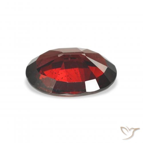Granato Almandino Rosso Sangue Profondo naturale da 4.83 ct, Ovale, VS