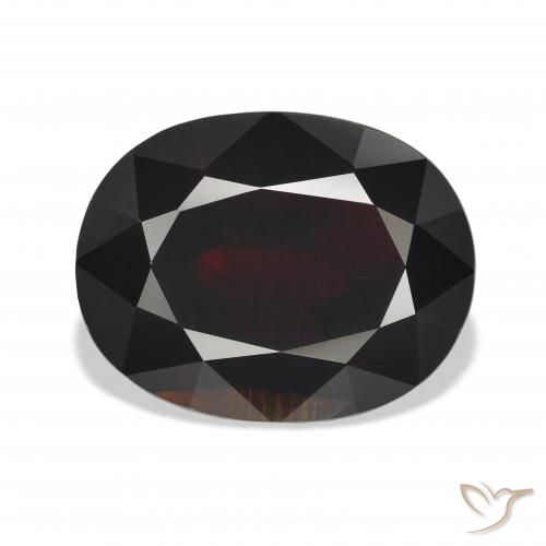 Granato Almandino Rosso scuro naturale da 20.68 ct, Ovale, VS
