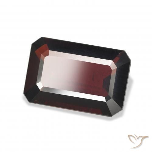 Granato Almandino Rosso scuro naturale da 9.36 ct, Ottagonale / Taglio smeraldo, VS
