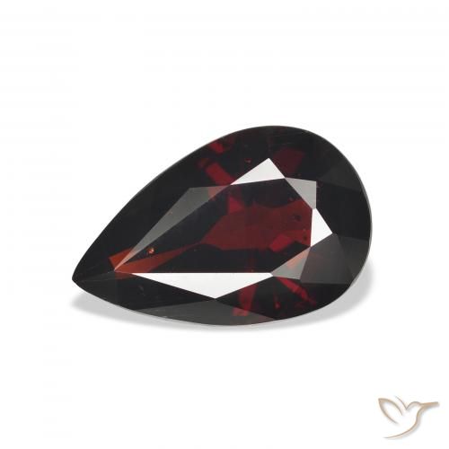 7.72ct Naturale Rosso scuro Granato Almandino, Forma a pera, VS