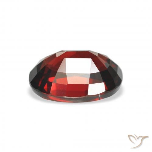Granato Almandino Rosso scuro naturale da 3.56 ct, Ovale, VS