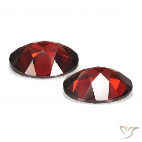 Gemme di Granato Almandino Rosso Sangue Profondo naturale da 4.28 ct, Ovale, VS