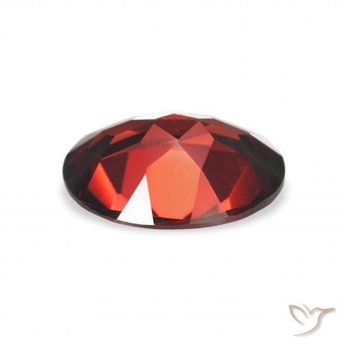 Granato Almandino Rosso scuro naturale da 2.00 ct, Ovale, VVS-VS