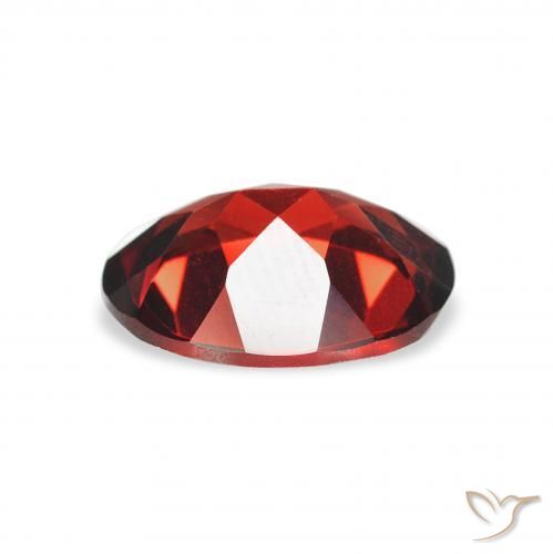 Granato Almandino Rosso Sangue Profondo naturale da 2.01 ct, Ovale, VVS-VS