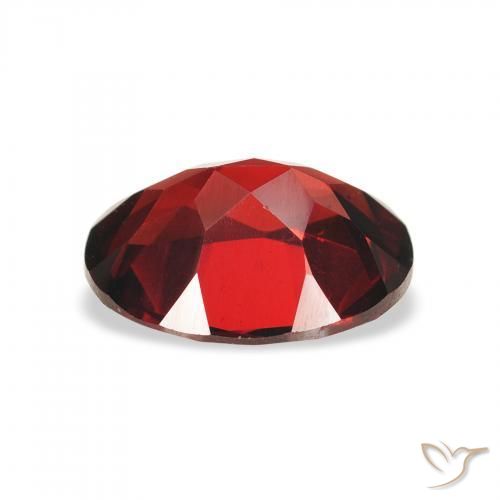 Granato Almandino Rosso scuro naturale da 2.25 ct, Ovale, VS