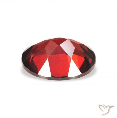 Granato Almandino Rosso scuro naturale da 2.24 ct, Ovale, VS