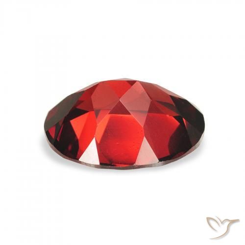 Granato Almandino Rosso scuro naturale da 2.14 ct, Ovale, VS