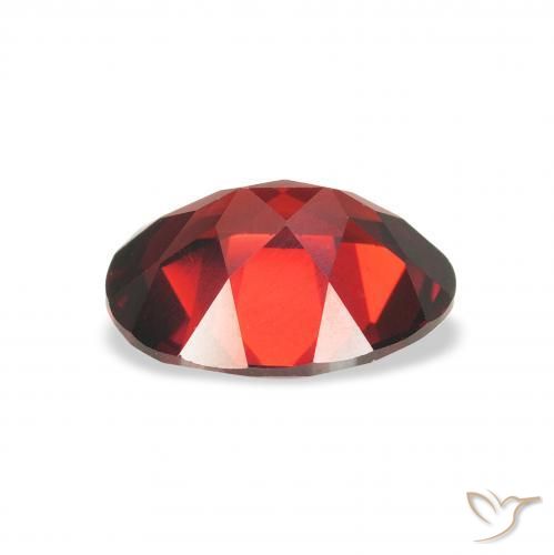 Granato Almandino Rosso scuro naturale da 2.12 ct, Ovale, VS