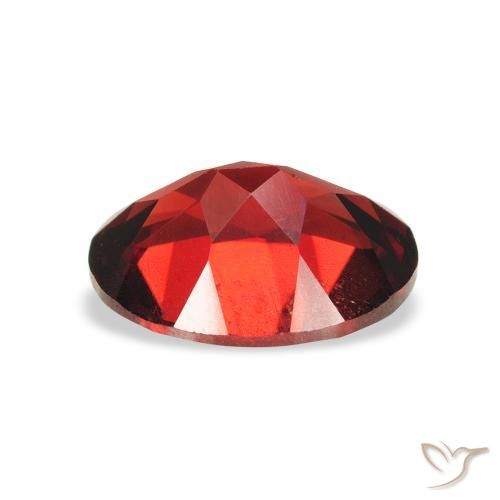 Granato Almandino Rosso scuro naturale da 2.33 ct, Ovale, VS