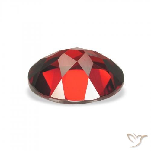 Granato Almandino Rosso scuro naturale da 2.13 ct, Ovale, VS